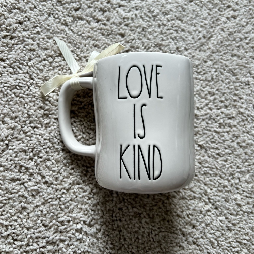 Rae Dunn Double sided Love